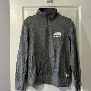 Roots Salt & Pepper Half Zip